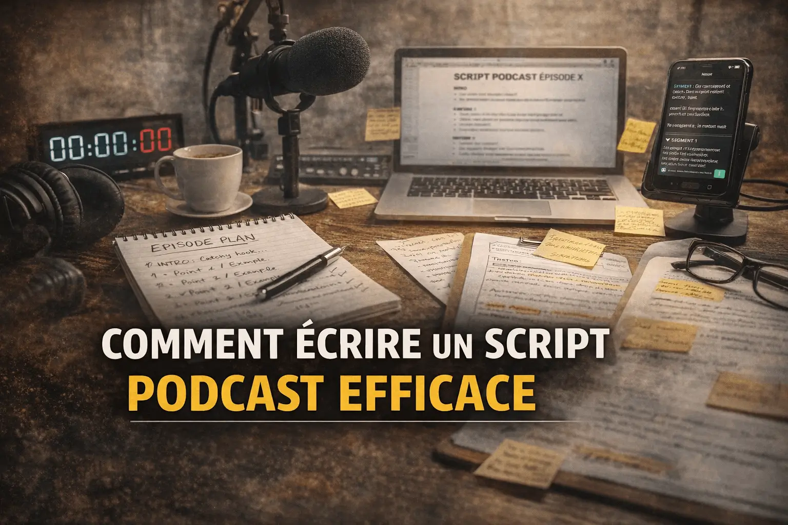 Comment Écrire un Script Podcast Efficace