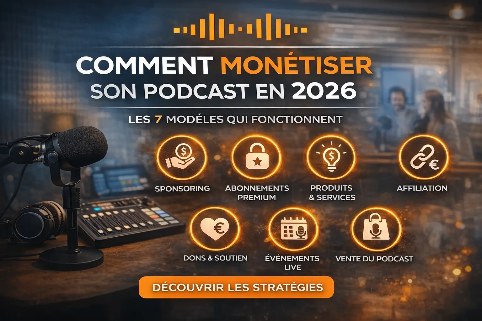 Comment Monétiser son Podcast en 2026 : Les 7 Modèles qui Fonctionnent