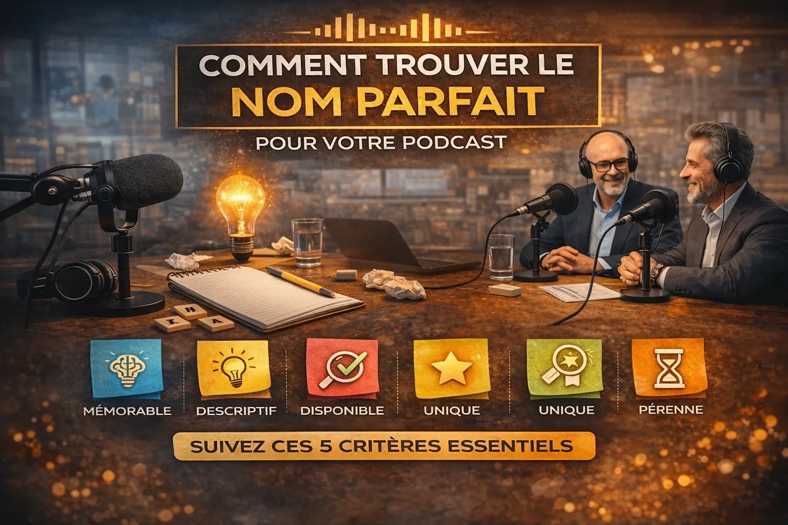 Comment Trouver le Nom Parfait pour votre Podcast
