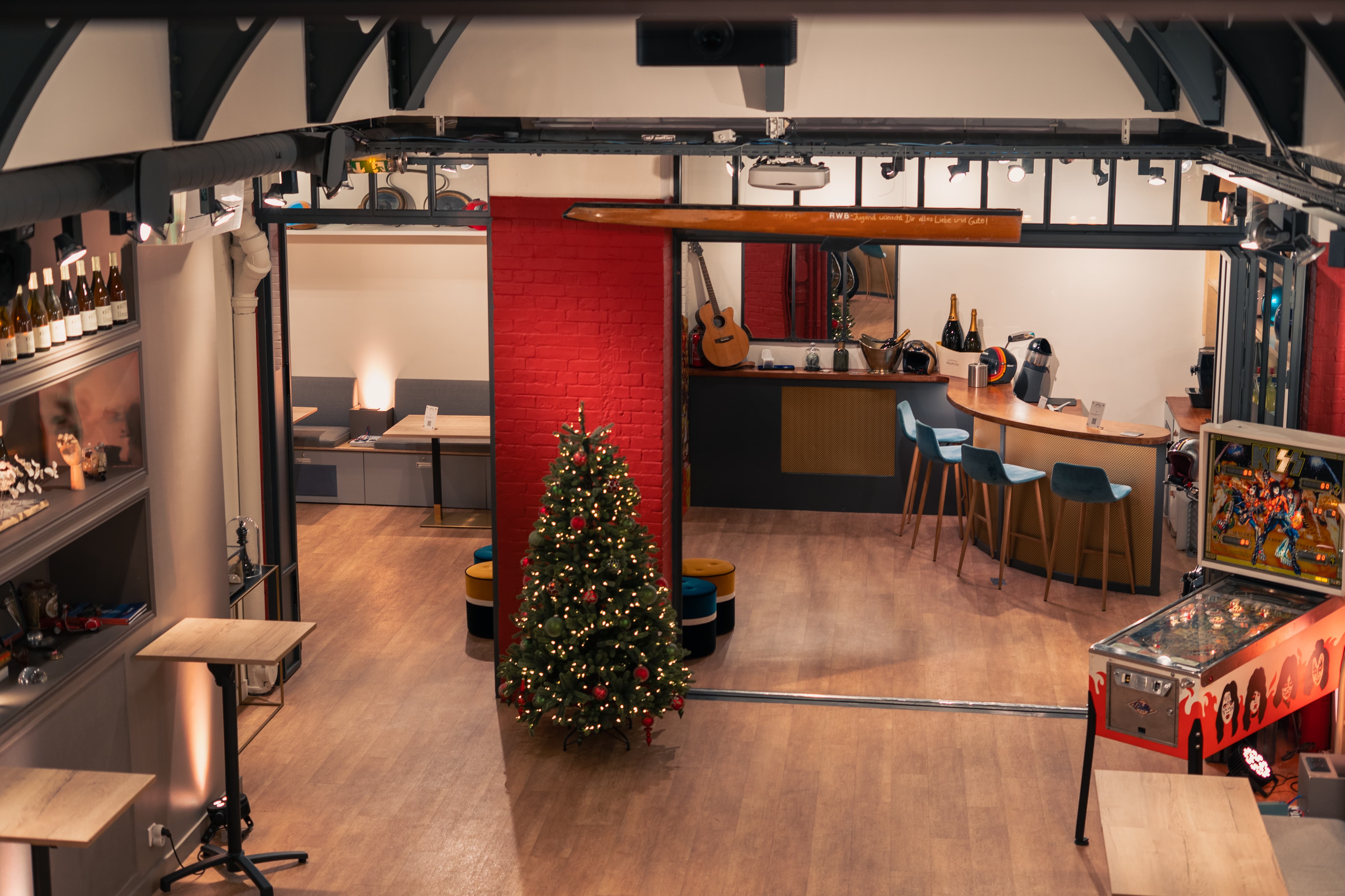 Vue d'ensemble du studio La Fabrique du Podcast